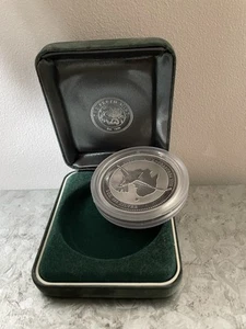 2002 Australian Kookaburra 2oz Silver 2 Dollars Coin In Presentation Box - Picture 1 of 7