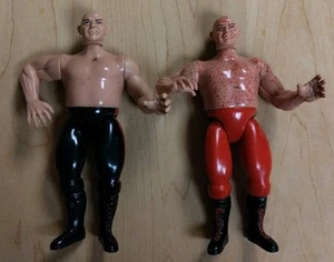 (2) Figuren Toy Co Legends Of Professional Wrestling Baron Von Raschke + Bloody - Bild 1 von 6