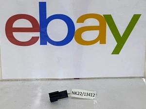 Genuine Mercedes-Benz Wiring Loom Harness Plug Connector A0525458528 Black 2-Pin - Picture 1 of 7