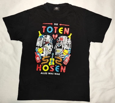 DIE TOTEN HOSEN ALLES WAS WAR 2008 VINTAGE OFFICIAL SHIRT PROMODORO Y2K XL - Bild 1 von 4