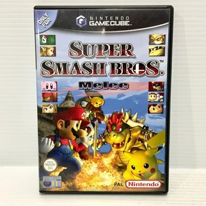 Super Smash Bros. Melee + Manual - Nintendo GameCube - Tested - Free Postage - Picture 1 of 4