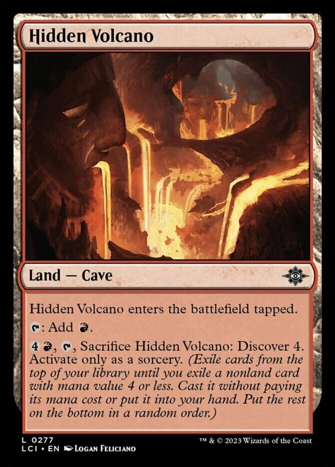 x1 Hidden Volcano - Lost Caverns of Ixalan - NM - MTG - Image 1 of 1
