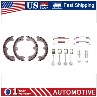 Conjunto de sapatas de freio de estacionamento e kit de ferragens para Nissan Quest 2017 2016 2015 2014 2013 - Imagem 1 de 4