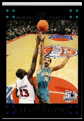 2007-08 Topps #26 Peja Stojakovic - Image 1 of 2