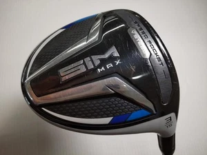 TaylorMade SIM MAX 15° 3W Fairway wood ATTAS MB?FW 65 Extra Stiff #9q - Picture 1 of 5