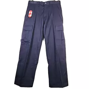 Big Bill FR Pantalone Cargo Ignifugo Uomo 33x30,5 Blu HRC2 NFPA 2112 Nuovo - Foto 1 di 14