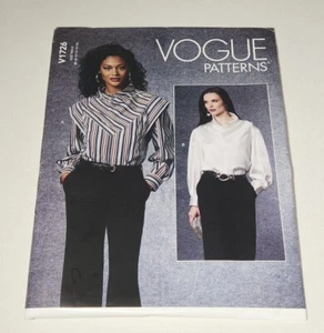 Patrón Vogue - V1726 - Prendas para el torso de las señoritas (8- 10-12-14-16) sin cortar - Imagen 1 de 2