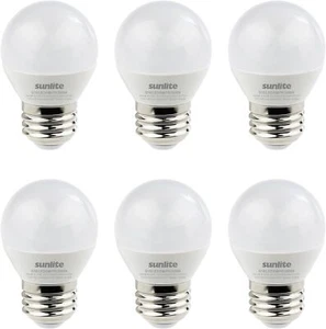6Pack G16 LED Frosted Globe Light Bulb, E26 Medium Base, 5W (40W), 3000K, 350LM - Picture 1 of 1