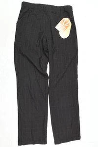 SUNICE Weather Plaid Fashion Golf Pants Medium Brown Plaid Lined Windproof - Picture 1 of 12