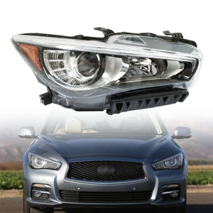 Faro proyector LED carcasa transparente lado derecho único para Infiniti Q50 2014-2017 - Imagen 1 de 12