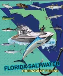 Florida Saltwater Tournament Fishing Board Game - Picture 1 of 9