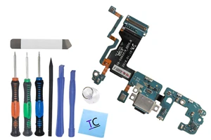New USB Charging Port Flex Cable for Samsung Galaxy S9 Plus G965F with Pro Kit - Picture 1 of 1