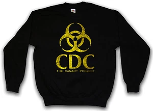 THE CANARY PROJECT SWEATSHIRT SWEATER PULLOVER - The CDC Biohazard Logo Strain - Bild 1 von 2