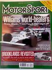 WILLIAMS / BROOKLANDS Motor Sport Magazine MARCH 2001