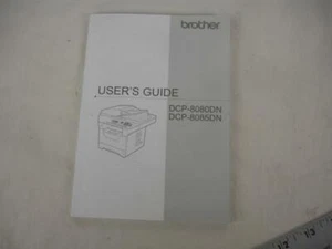 Brother DCP-8080DN DCP-8085DN Laser Printer User's Guide Book - Picture 1 of 6