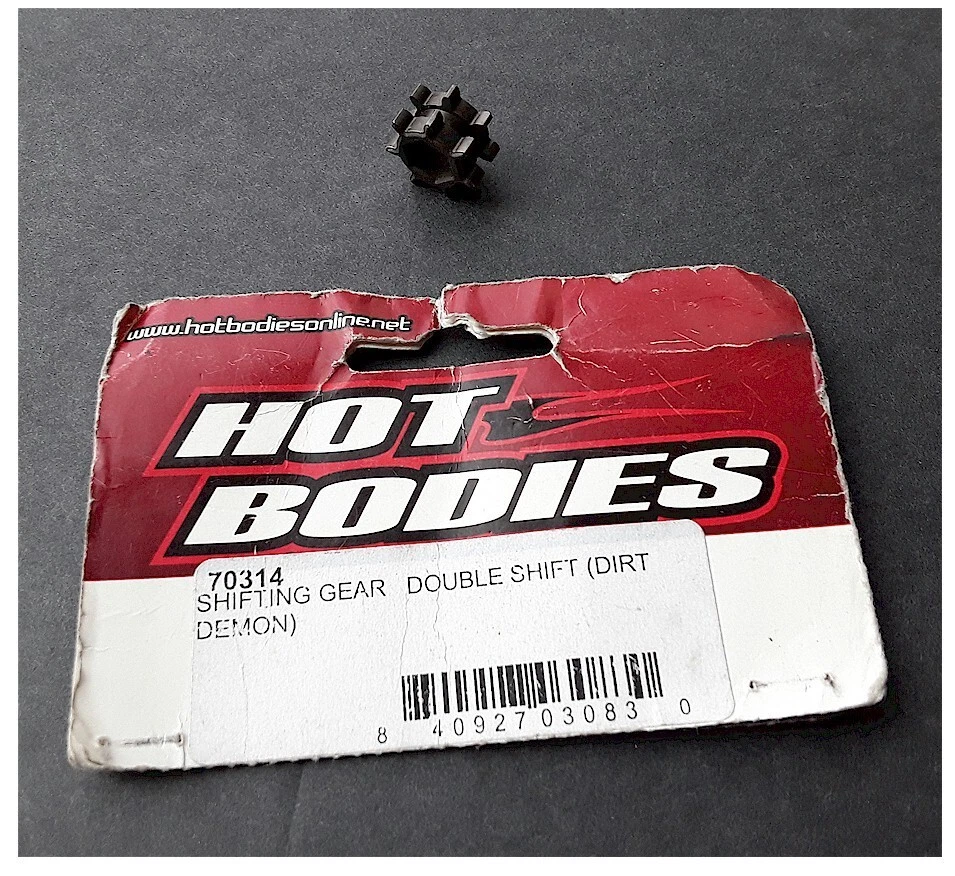 Coche de radiocontrol de colección Hot Bodies 70314 engranaje de cambio para doble cambio Trans Dirt Demon Foto 1 de 1