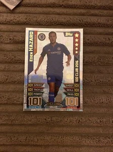 Eden HAZARD 100 CLUB 101 Match Attax 2015-2016 Premier League 15/16 CHRLSEA #463 - Picture 1 of 2