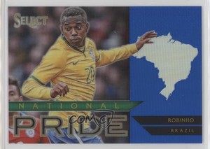 2015-16 Panini Select National Pride Blue Prizm /299 Robinho #6