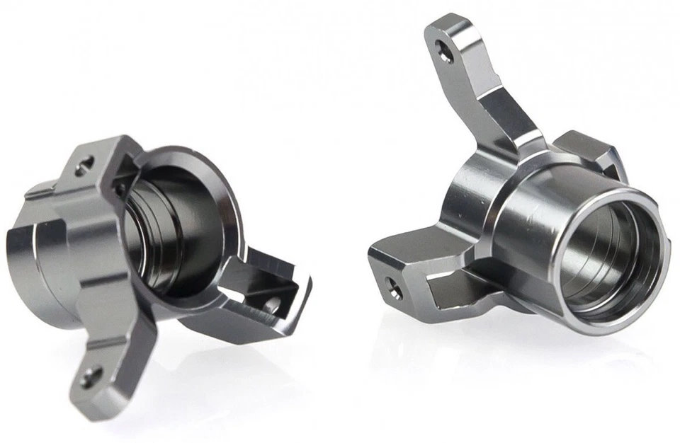 HSP 81022 Grey Aluminim Steering Hub Set 1/8 Nitro Buggy Truck Off Road Car - Image 1 of 1