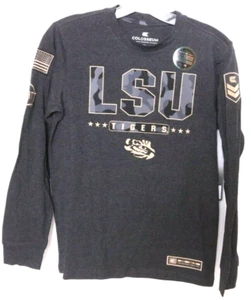 New Louisiana State LSU Tigers Colosseum OHT Gray LS Tee T-Shirt Youth M (12-14) - Picture 1 of 9