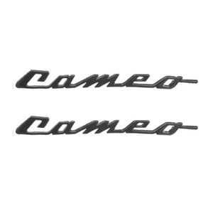 1957-1958 Chevrolet Cameo Bed Script Chrome Letters Pair - Picture 1 of 4