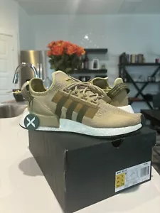 Size 10- adidas NMD_R1 V2 Beige Tone Focus Olive - Picture 1 of 6