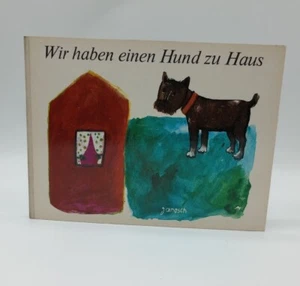 Wir Haben Einen Hund Zu Haus Childrens Book Janosch Parobel Munchen 1968 Board - Picture 1 of 7