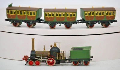 HO Scale Bachmann 40-0155 "The Prussia" Steam Passenger Train Set 1:87 Gauge - Image 1 of 4