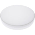 Pioneer Plastics White Round Petri Dish Plastic Container, 6" W X 1" H (2 Pack)