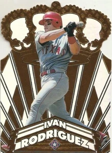 1998 Pacific Gold Crown Die Cuts #34 Ivan Rodriguez (1:37)! - Picture 1 of 2
