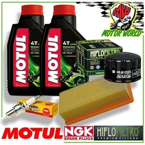 KIT TAGLIANDO OLIO MOTUL 5000 + FILTRI CANDELA MALAGUTI Spidermax GT 500 2004 - Foto 1 di 1