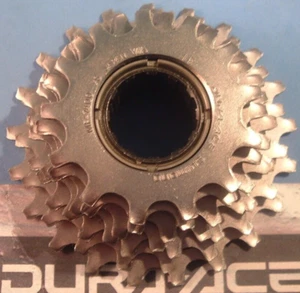 Shimano Dura Ace 13T-21T MF-7400 7-Spd SIS Road Freewheel- '87 Vintage- VGC++ - Picture 1 of 8