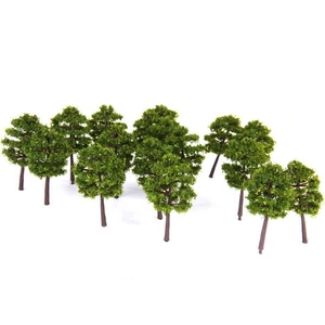 40Pcs 5cm/1.97inch  Deep Green Model Trees For Railway Building  Scenery Layout - Picture 1 of 12