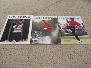 Tiger Woods 1994-1996 USGA Golf Journal Magazines US Amateur Rare 1st Cover - Picture 1 of 5