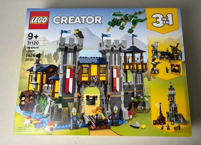 LEGO Creator 3 in 1 Medieval Castle (31120) NEW SEALED RETIRED 🏰 🎁 - Image 1 of 4