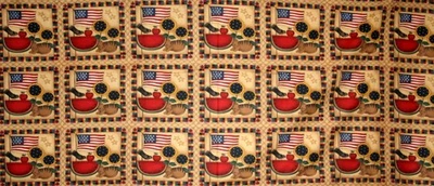 PANEL PEQUEÑO AMERICANA DEBBIE MUMM - TELA 100% ALGODÓN Foto 1 de 4