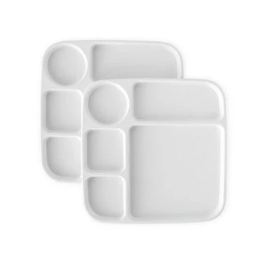 Nordic Ware Divided Meal Tray - Set of 2 - Image 1 of 4