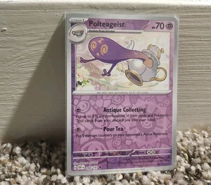 Polteageist Reverse Holo - 098/197 - Pokémon Obsidian Flames - NM - Picture 1 of 2