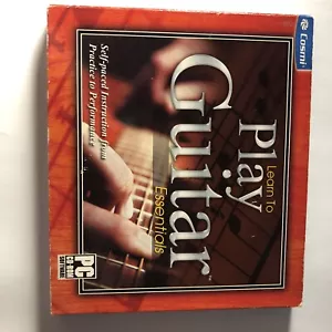Learn To Play Guitar: Essentials (New PC CD-ROM 2011) Windows **Free Shipping! - Picture 1 of 3