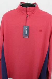 CHAPS RALPH LAUREN POLO MULTI-COLOR 1/2 ZIP PULLOVER TOP SZ:2XL 2X XXL NWT - Picture 1 of 3
