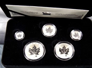 2004 Silver Maple Leaf Privy Mark Set - Picture 1 of 4