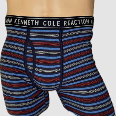 KENNETH COLE REACTION Para hombres Algodón Elástico Boxer BREVE Talla M Ropa Interior Etiquetas Foto 1 de 3