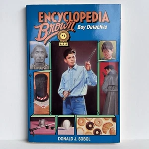 Vintage Encyclopedia Brown, Boy Detective #1 in Series 1995 Donald J. Sobol - Picture 1 of 4