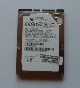 HITACHI HTS542525K9SA00 250 GB 2.5" 5400 RPM 8MB SATA Laptop Hard Disk Drive HDD - Bild 1 von 2