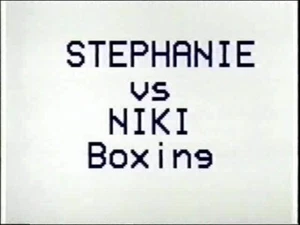 Pro Style Women Boxing Stephanie vs Nikki DVD Professional Female PG Rated Ring - Picture 1 of 6