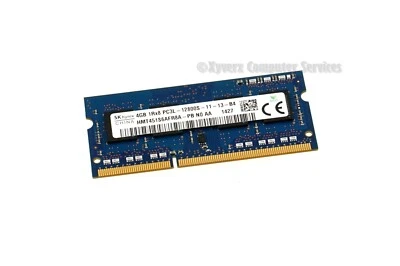 HMT451S6AFR8A-PB GENUINE HYNIX LAPTOP MEMORY 4GB PC3L-12800S-11-13-B4 (CA62) - Image 1 of 2