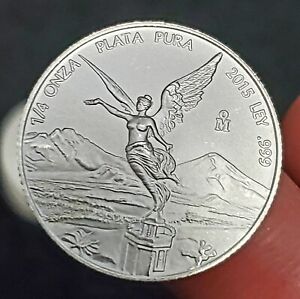 2015 1/4 oz Mexico Libertad Silver .999 Fine 