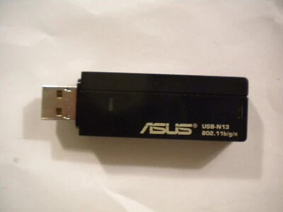 ASUS USB-N13 WIRELESS 802.11b/g/n 300MBIT ADAPTER USB 2.0, EZLINK, WPS BUTTON - Image 1 of 2