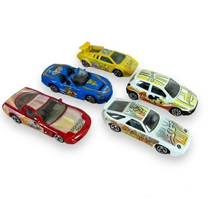 Burago Disney Die Cast Sport Cars 1/43 Pooh Mickey Donald Goofy Tigger SUN FADED - Picture 1 of 24