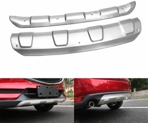 For Mazda CX-5 2017-2021 Front & Rear Bumper Lip Spoiler Splitter Guard Cover - Picture 1 of 6